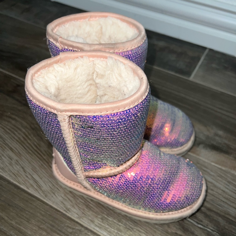 Kids Sequin Sparkle UGGS